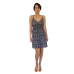 Φόρεμα κοντό βαμβακερό ρεγιόν με τιράντες